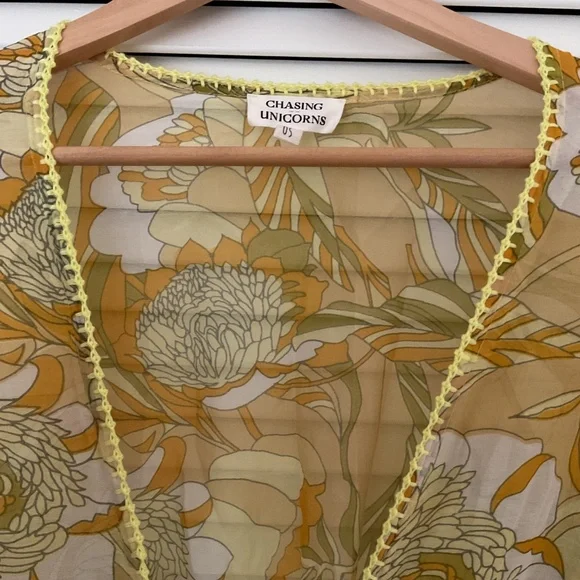 Chasing Unicorns Hello Goodbye Duster Dress, OS - Picture 6 of 7